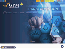 Tablet Screenshot of gpm.com.pe